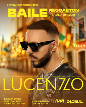LUCENZO 🇵🇹 x Baile Reggaeton 4th birthday 🎂 - Globull, Bulle
