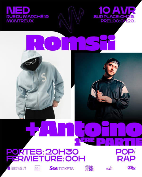 Romsii + Antoino - Ned Music Club, Montreux