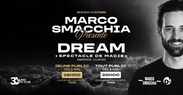 Marco Smacchia – Spectacle de magie - D! Club, 1005 Lausanne