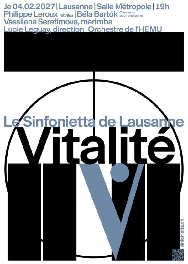 Sinfonietta de Lausanne - Vitalité - Salle Métropole, 1003 Lausanne