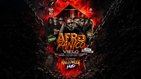 Afro Panico Le Grand Halloween - MAD - MAINFLOOR, 1003 Lausanne