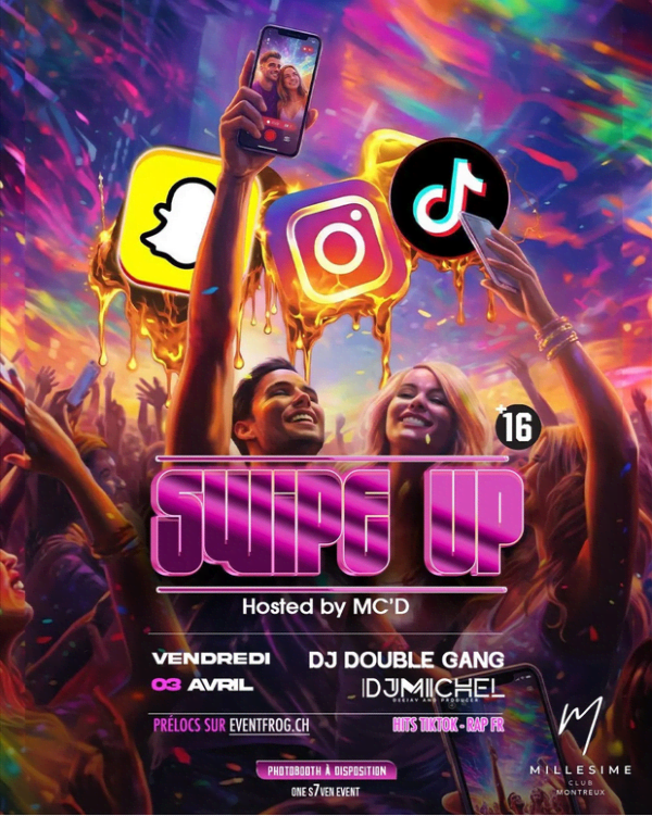 SWIPE UP - Millésime Club Montreux, Montreux