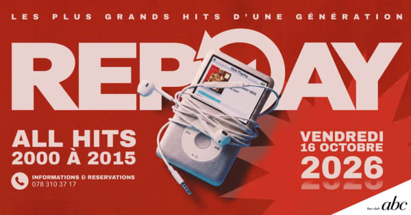 REPLAY - Bar Club ABC, 1003 Lausanne