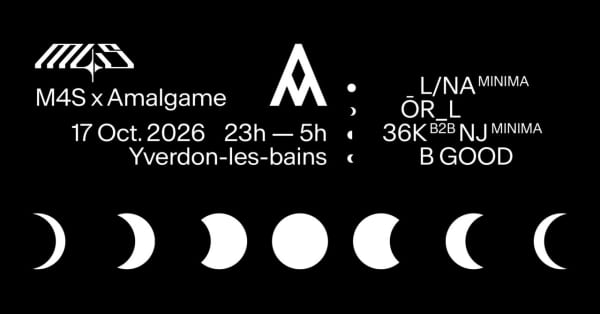MILLE4SAMPLES x MINIMA - L'Amalgame, Yverdon-les-Bains