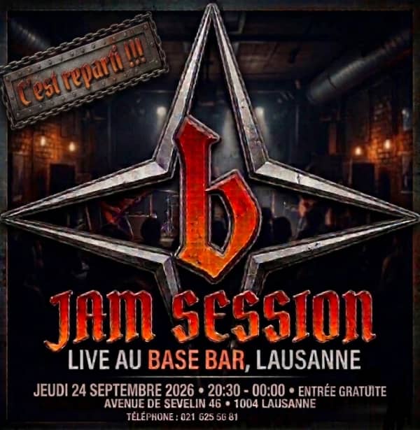 Jam Session - Base Bar, 1004 Lausanne