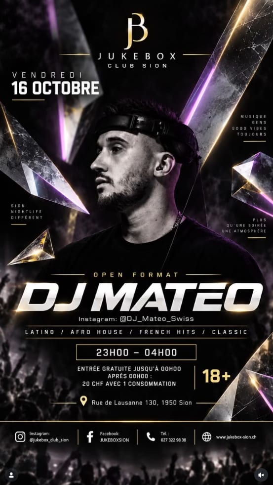 DJ Mateo - Jukebox Sion, Sion