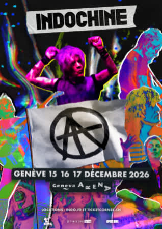 INDOCHINE - Arena de Genève, Le Grand-Saconnex