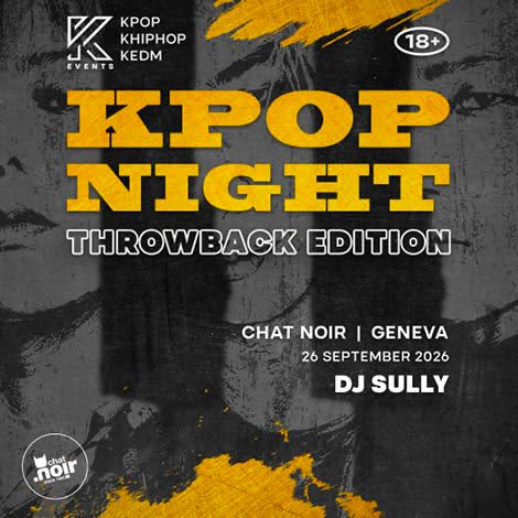 K-POP NIGHT - Le Chat Noir, Carouge