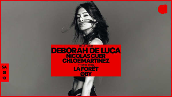 DEBORAH DE LUCA · NICOLAS CUER · CHLOE MARTINEZ · LA FORÊT & ØBY - Audio Club, 1227 Genève