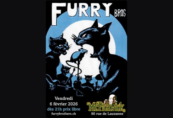 Furry Brothers - Mr. Pickwick Pub, Genève
