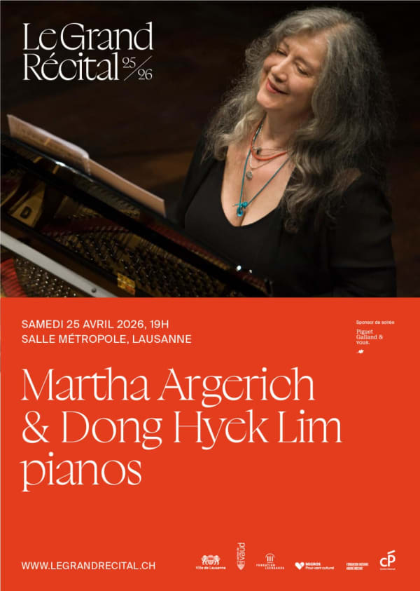 Le Grand Récital – Martha Argerich & Dong Hyek Lim - Salle Métropole, 1003 Lausanne