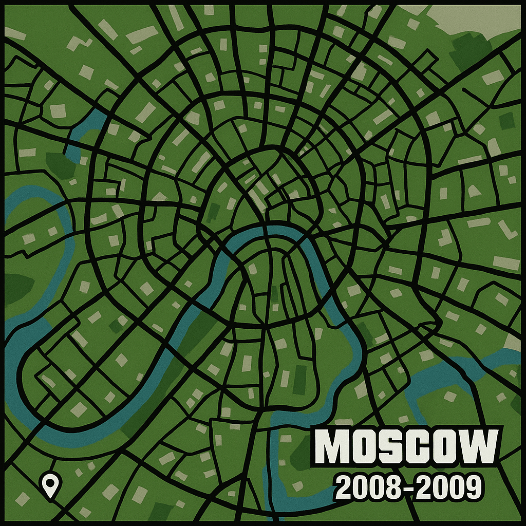 Make me a map in style of GTA San Andreas 2004 minimap style. Make the map of Mo