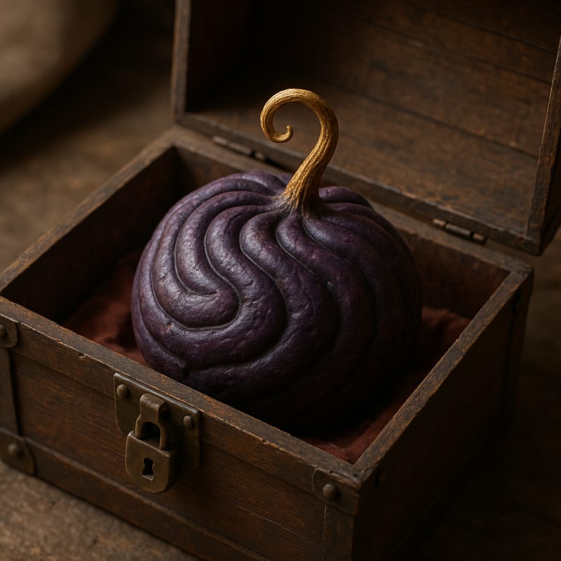 Main Object — Fruit Description:
• The fruit is rounded but slightly irregular