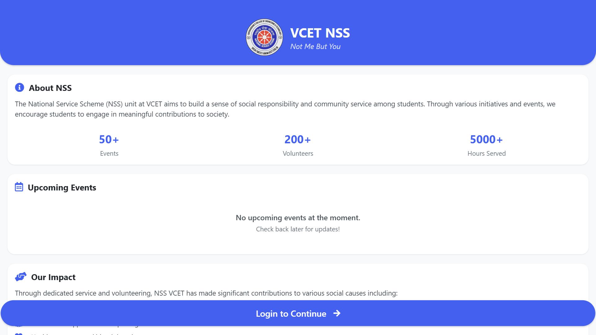 Vcet-NSS