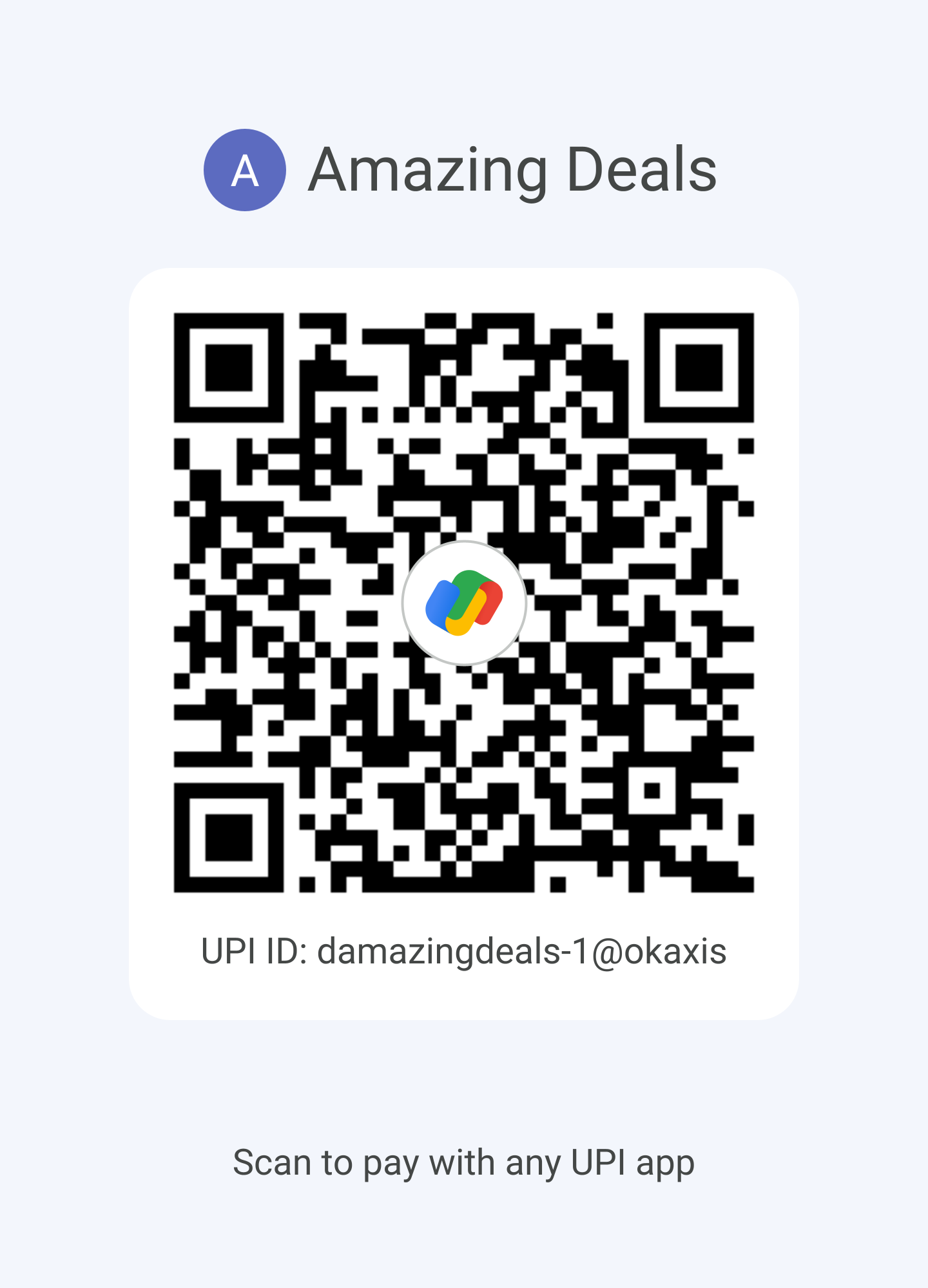 Google Pay QR Code