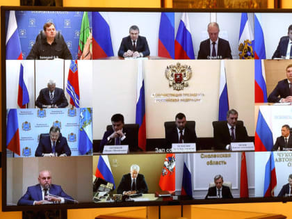 Губернатор Василий Орлов принял участие во встрече Президента с недавно избранными главами регионов России