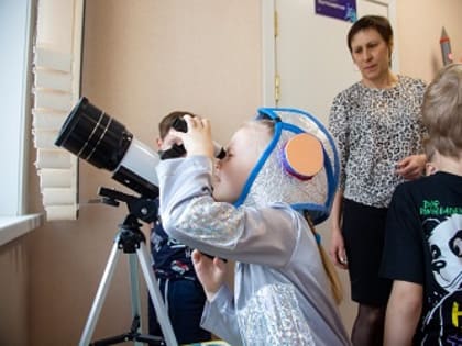 Воспитанники благовещенского детсада посетили интерактивную обсерваторию