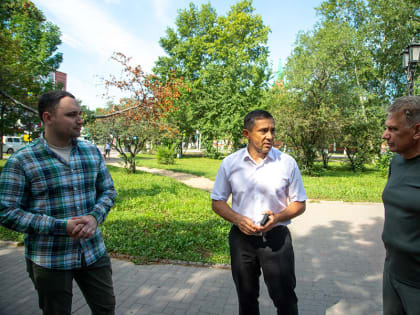 В центре Благовещенска появится зеленый благоустроенный квартал с кинотеатром под открытым небом (фото)