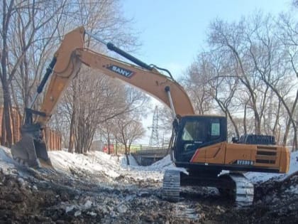 Почти семь тысяч кубометров мусора вывез подрядчик при расчистке русла Бурхановки