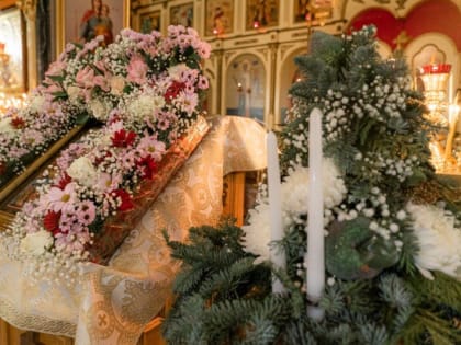 Архиерейское служение: архиепископ Лукиан возглавил Рождественские богослужения в свято-троицком кафедральном соборе в городе Тынде