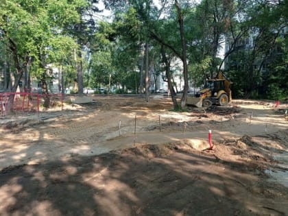 «Морской сквер» обещают открыть в Благовещенске к сентябрю