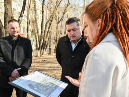 Сквер для прогулок и тихого отдыха появится в центральном районе Благовещенске