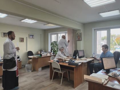 Терапевтическое отделение городской клинической больницы освятили в Благовещенске