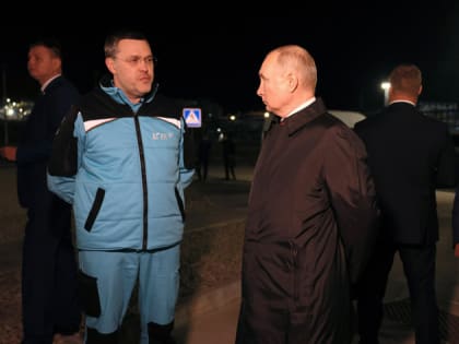 Владимиру Путину доложили о строительстве жилого микрорайона на Амурском ГПЗ