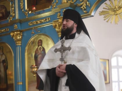 В Благовещенском кафедральном соборе простились с Владимиром Дзинтером, героически погибшем в зоне СВО