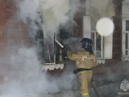 В Ивановском округе в пожаре пострадала женщина