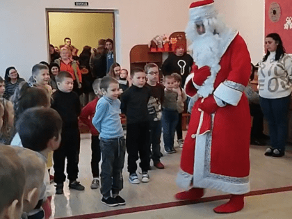 Молодогвардеец из Приамурья стал «Дедом Морозом» в Северодонецке