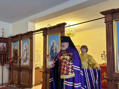 В день памяти священномученика Власия епископа Севастийского архиепископ Лукиан возглавил Божественную литургию в храме мучениц Веры, Надежды, Любови и матери их Софии в городе Бла