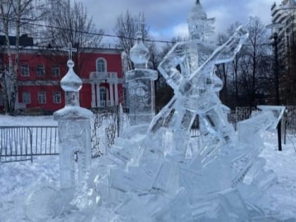 Ледовая скульптура амурчан вошла в тройку лучших на международном конкурсе