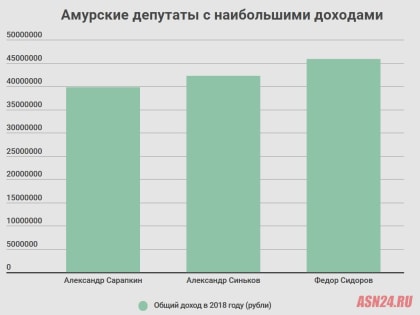 От 3 копеек до 45 миллионов рублей: амурские законодатели отчитались о своих доходах