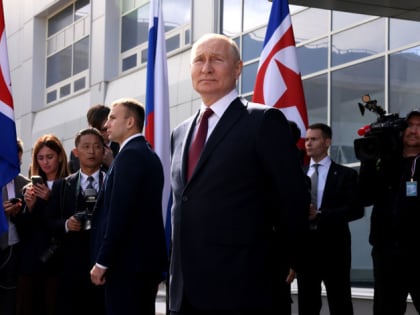 Официальный обед в честь лидера КНДР дает на Восточном Путин