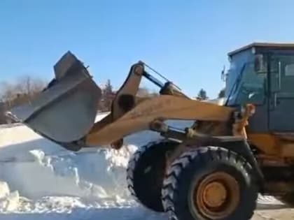 На набережной Благовещенска разбирают горки (видео)