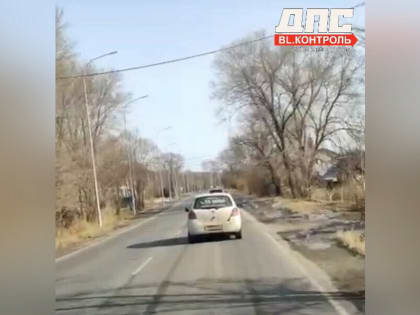 «Чуть не сбил людей»: в соцсетях Благовещенска предупреждают о неадекватном водителе (видео)