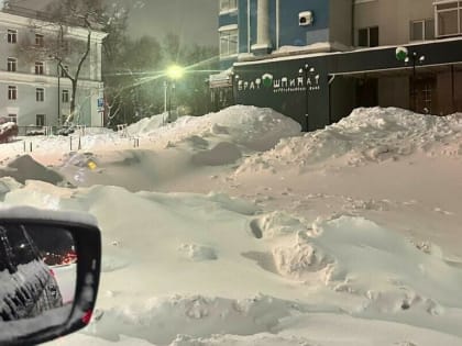 Благовещенск устанавливает рекорды по снегопадам в ноябре 2024 года