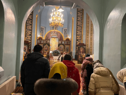Богослужения в Рождественский сочельник возобновились в Харбине впервые с 2020 года