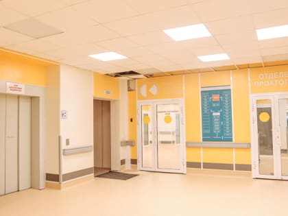 Несколько отделений областной больницы отремонтируют в текущем году