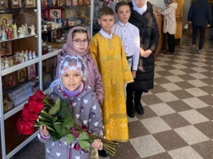 Архиепископ Лукиан совершил Божественную литургию в Благовещенском соборе