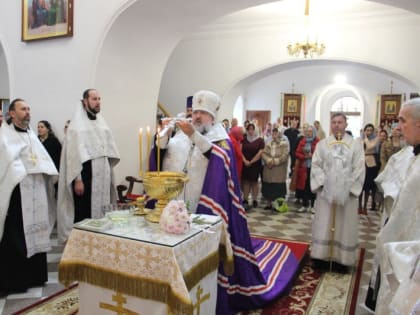 Архиепископ Лукиан совершил акафистное пение у чудотворного Албазинского образа Божией Матери