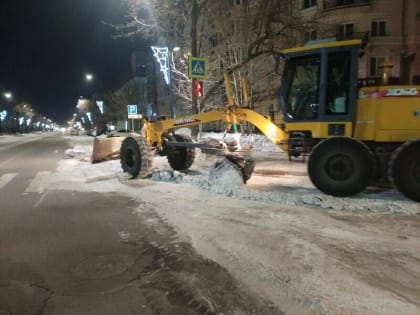 Где убрали и где уберут снег и почистят тротуары в Благовещенске (фото)