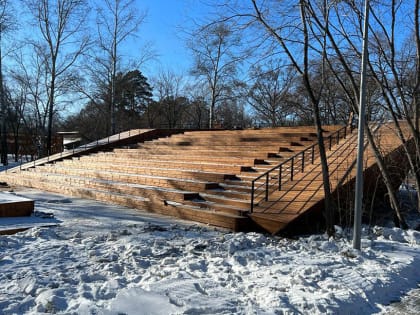 Об особенностях новых архитектурных форм Первомайского парка, рассказали в мэрии (фото)