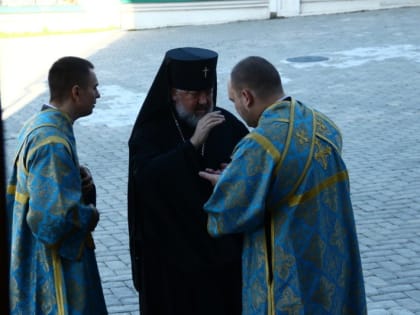 Архиепископ Лукиан совершил Божественную литургию в день памяти святых праведных Богоотец Иоакима и Анны