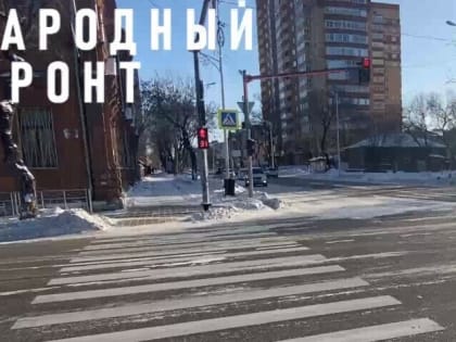 Дороже, но безопаснее: общественники предложили, как решить проблему скользких «зебр» в Благовещенске