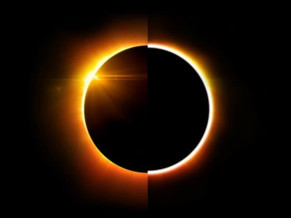 Самое редкое, гибридное, солнечное затмение произойдет 20 апреля