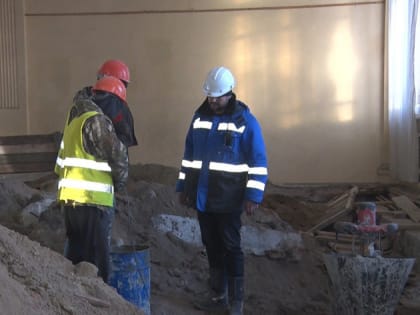 В исторической части здания областного Дома народного творчества завершили демонтажные работы