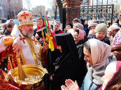 Где благовещенцам освятить пасхальные яйца и куличи