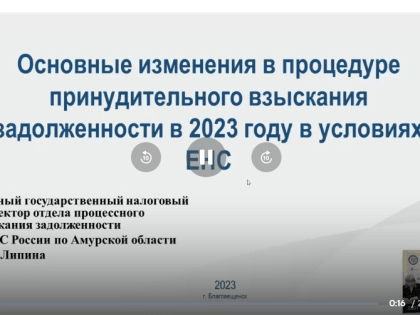 Амурчанам рассказали про особенности процедуры взыскания задолженности в рамках внедрения Единого налогового счета